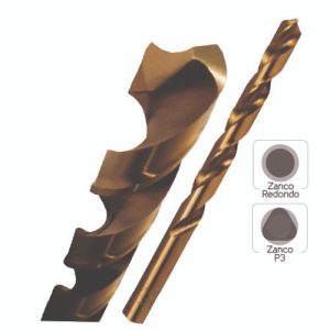 Broca de alta velocidad dorada