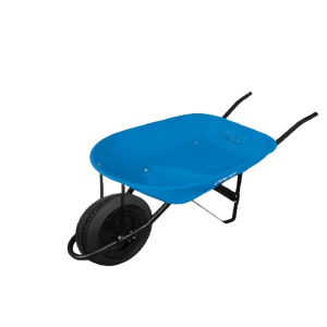 Carretilla Tubular 5 ft3-70L Llanta Sólida