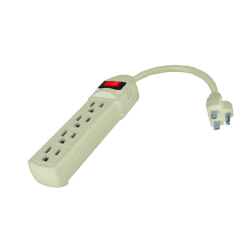 AK118901 25 Barra multicontacto 4 entradas cable 16 AWG Ferretería Las Californias