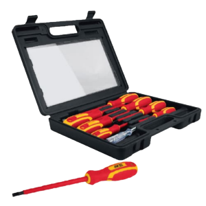 Juego de 8 Desarmadores Dieléctrico con Probador