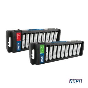 Dados largos, juego estándar de 9 piezas