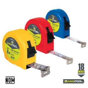 Flexómetro cinta blanca